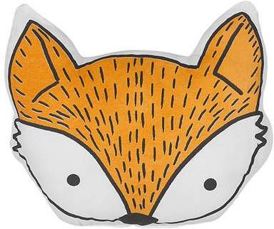 Beliani Vadodara Sierkussen oranje katoen