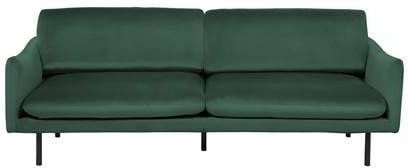 Beliani VINTERBRO Driezitsbank groen
