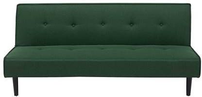 Beliani VISBY Slaapbank groen 180x110