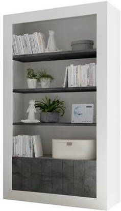 Benvenuto Design Urbino Boekenkast Wit/Oxid