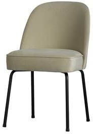 BePureHome Vogue Eetkamerstoel Fluweel Pistache Set van 2