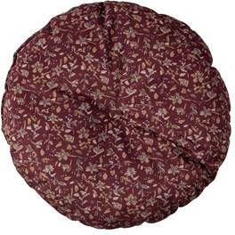 Be Pure Home Kussen Vogue sprinkle flower chestnut fluweelø45cm