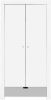 Bopita 2-Deurskast Medium Ladefront Pure Grey online kopen