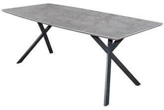 Davidi Design Hindel Eettafel Betonlook Grijs