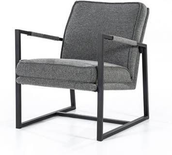 Eleonora Fauteuil 'Isaac' kleur Grijs Brave