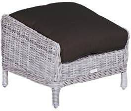 Garden Impressions Marbella voetenbank grijs