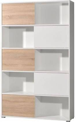 Germania Slider Large Kantoorkast Wit/Sonoma Eiken