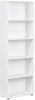 Hioshop Ace wandkast 5 ruimtes wit. online kopen