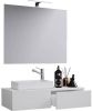 Hioshop Gudas badkamer spiegel wit. online kopen