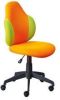 Hioshop Jessi kantoorstoel oranje, groen. online kopen
