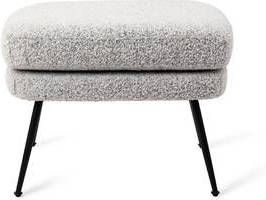 Jesper Home Hocker 'Rebun' Bouclé, kleur Misty