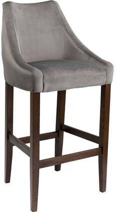 Kare Design Barkruk Mode Velvet Grey