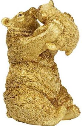 Kare Design Decofiguur Bear Lucky Mom Gold 27cm