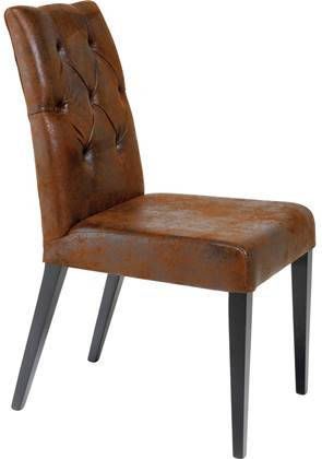 Kare Design Eetkamerstoel Casual Buttons Vintage