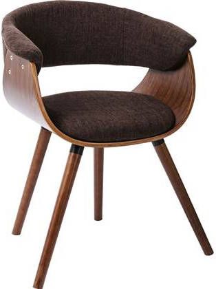 Kare Design Eetkamerstoel Met Armleuning Monaco Schoko