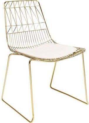 Kare Design Eetkamerstoel Solo Creme Gold