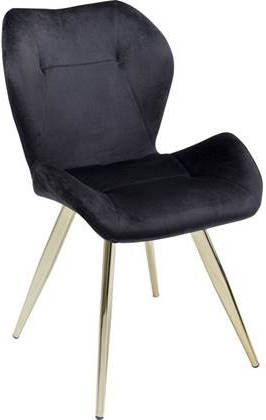 Kare Design Eetkamerstoel Viva Black