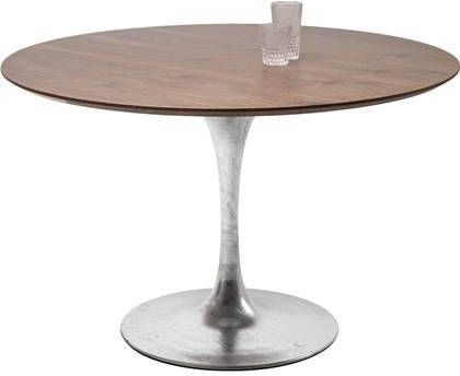 Kare Design Eettafel Invitation Set Walnut Zinc