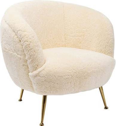 Kare Design Fauteuil Perugia Fur