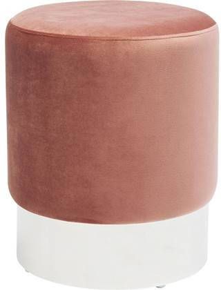 Kare Design Kruk Cherry Mauve Silver