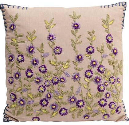 Kare Design Kussen Embroidery Violet 50x50cm
