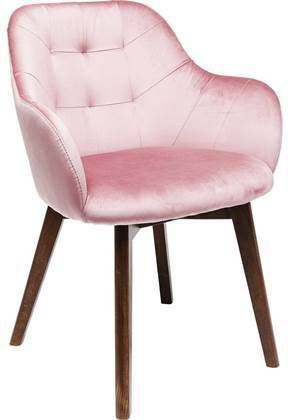 Kare Design Eetkamerstoel Lady Velvet Stitch Rose