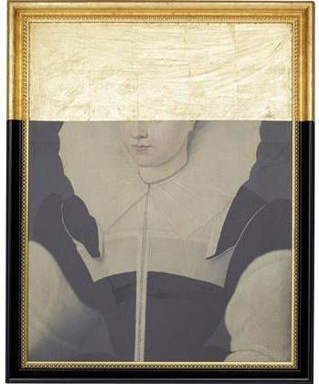 Kare Design olieverf schilderij Incognito Lady 100x80cm