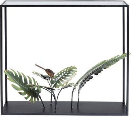 Kare Design Sidetable Palms Black