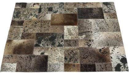 Kare Design Vloerkleed Squares Grey 170x240cm