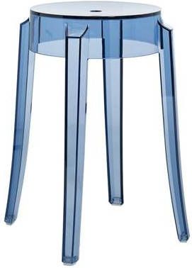 Kartell Charles Ghost Barkruk Poederblauw