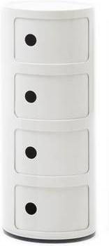 Kartell Componibili kast rond extra large(4 comp )