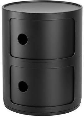 Kartell Componibili Opbergkastje Mat Zwart