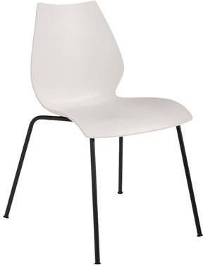 Kartell Maui Bureaustoel Zwart/Pale Grey