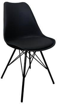 Kick Collection KICK Eetkamerstoel 'Luuk' kleur Zwart