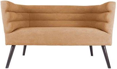 Leitmotiv Zitbank Explicit 128 X 71 X 74 Cm Katoen Okergeel