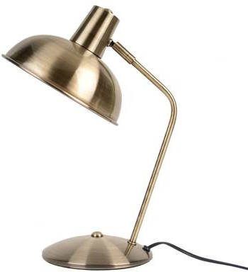 Leitmotiv Tafellampen Table lamp Hood iron Goudkleurig