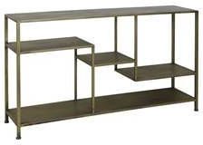 Light & Living Wandkast Yvana Antiek Goud 141x37x81cm