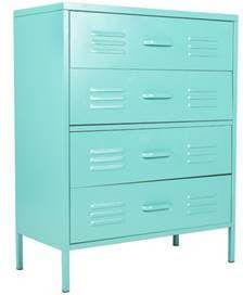 MaximaVida metalen locker ladekast Finn aqua