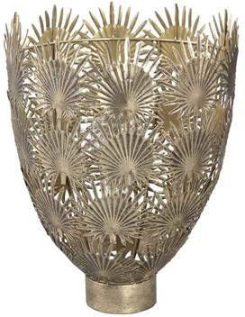 PTMD Marcella Ronde Tafellamp LED H39 x Ø27 cm Metaal Goud