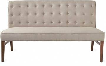 Rivièra Maison Cape Breton Bank Linnen/Rubberhout 168 x 97 cm Flax