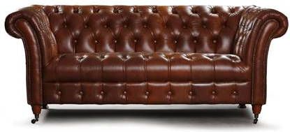 Chesterfield Candytuft Oliato 2 zits bank