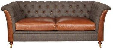 Chesterfield Geranium 2 zits bank