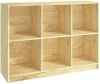 VidaXL Boekenkast 104x33x76 cm massief grenenhout online kopen