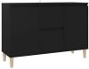 VidaXL Dressoir 103, 5x35x70 cm spaanplaat zwart online kopen