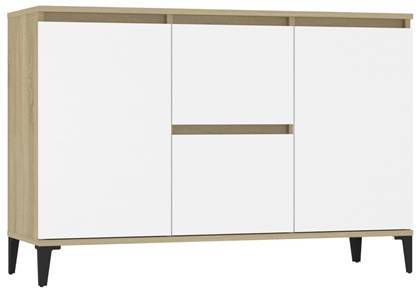 vidaXL Dressoir 104x35x70 cm spaanplaat sonoma eikenkleurig