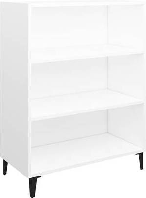 vidaXL Dressoir 69, 5x32, 5x90 cm bewerkt hout wit