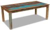 VidaXL Eettafel massief gerecycled hout 200x100x76 cm online kopen