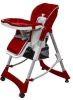 VidaXL Kinderstoel Deluxe in hoogte verstelbaar bordeauxrood online kopen