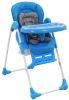 VidaXL Kinderstoel hoog blauw en grijs online kopen