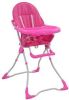 VidaXL Kinderstoel hoog roze en wit online kopen